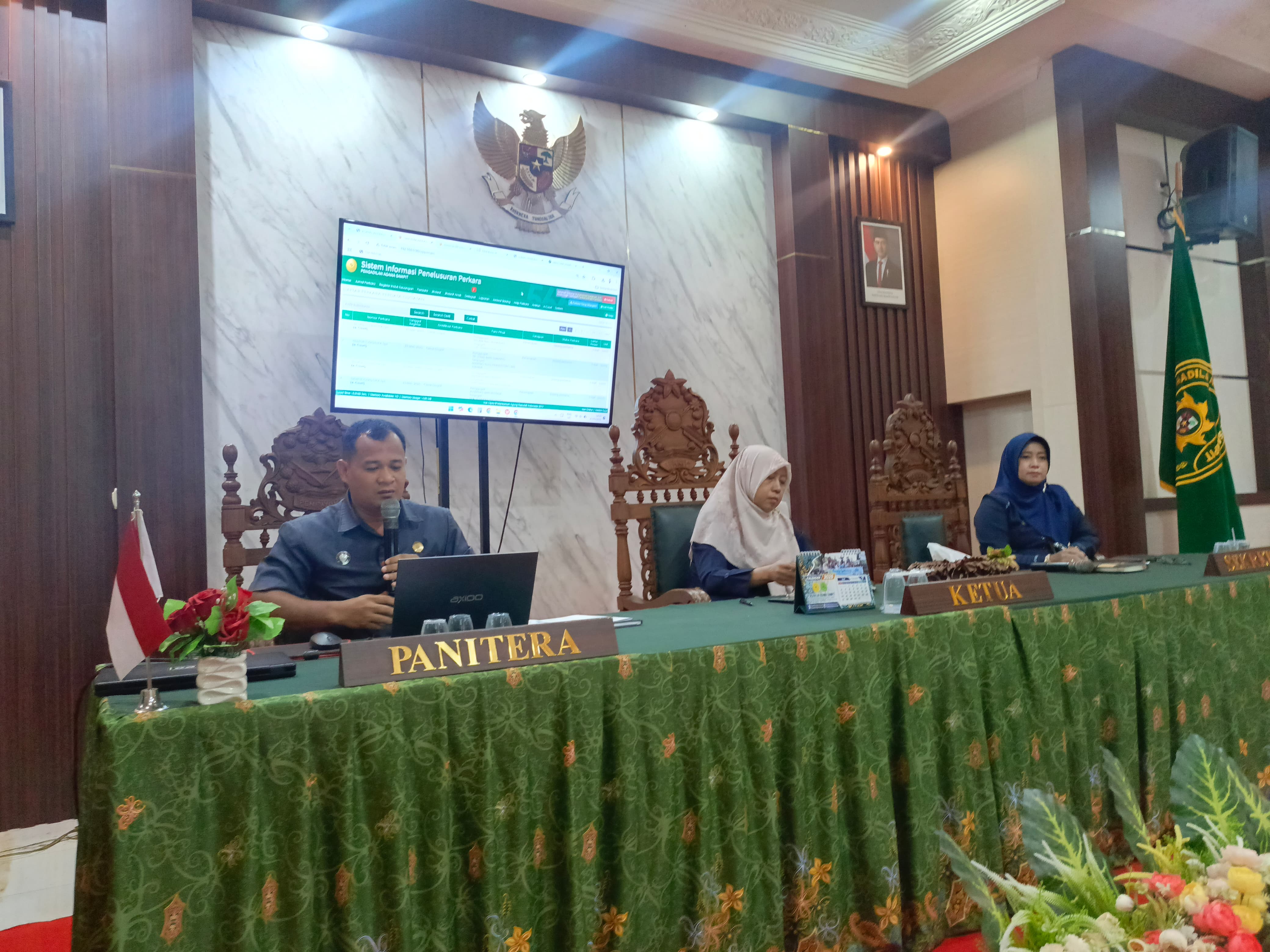 Rapat Monev Mei