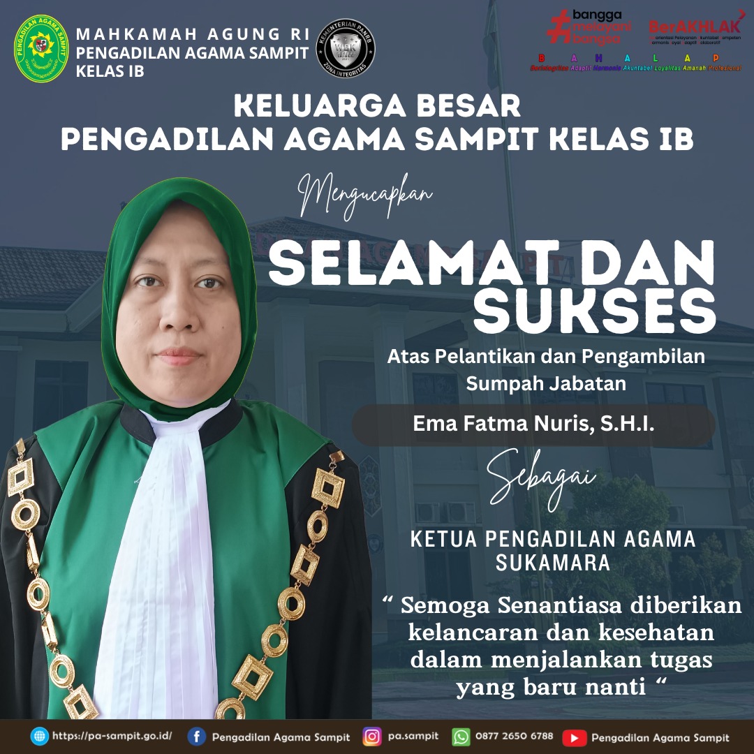 Selamat Ketua Sukamara
